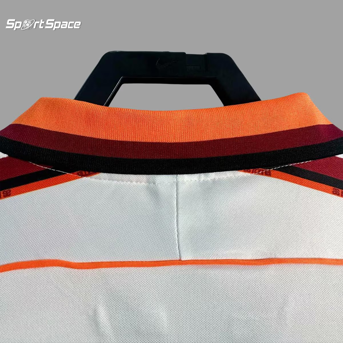 Jersey Soccer Retro Colletion Roma City 98 White Italy Fans Soccer Edition Long Sleeve