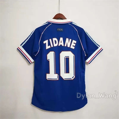 Vintage FRANCE World Cup Jersey 2006 ZIDANE 1998 MBAPPE Fan Football Shirt 653