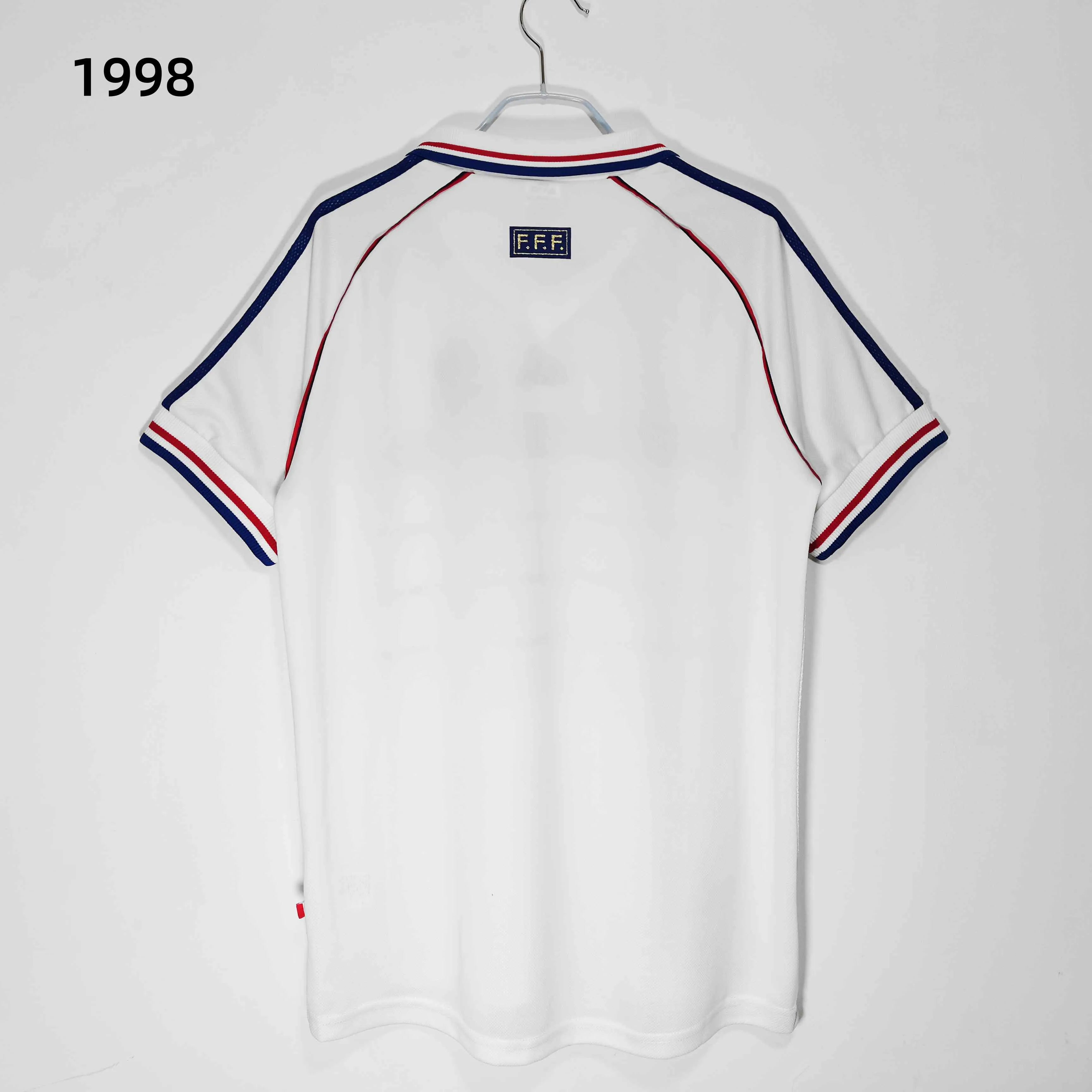 Vintage FRANCE World Cup Jersey 2006 ZIDANE 1998 MBAPPE Fan Football Shirt 653