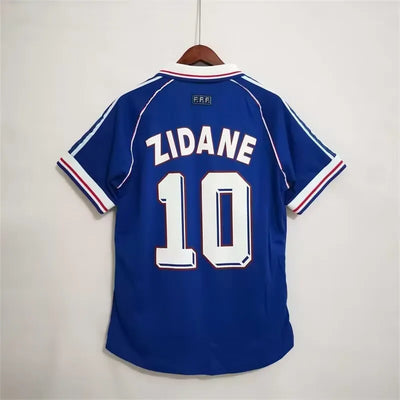 Vintage FRANCE World Cup Jersey 2006 ZIDANE 1998 MBAPPE Fan Football Shirt 653