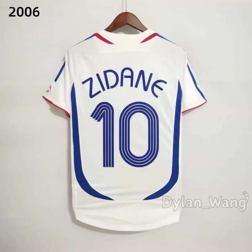 Vintage FRANCE World Cup Jersey 2006 ZIDANE 1998 MBAPPE Fan Football Shirt 653