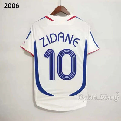Vintage FRANCE World Cup Jersey 2006 ZIDANE 1998 MBAPPE Fan Football Shirt 653