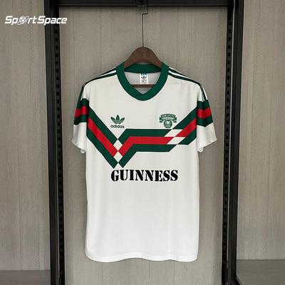 Cork City 1988 Retro White/Green/Red Home Jersey