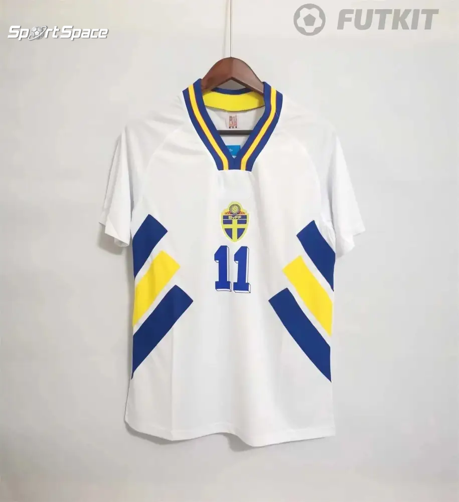1994-1996 Sweden White Retro Shirt