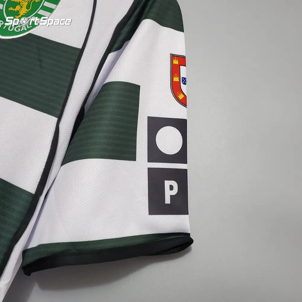 Retro Sporting Lisbon Home Shirt 01/03