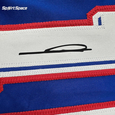 Facsimile Autographed Zinedine Zidane France Blue World Cup Reprint Laser Auto Soccer Jersey Size Men'S XL